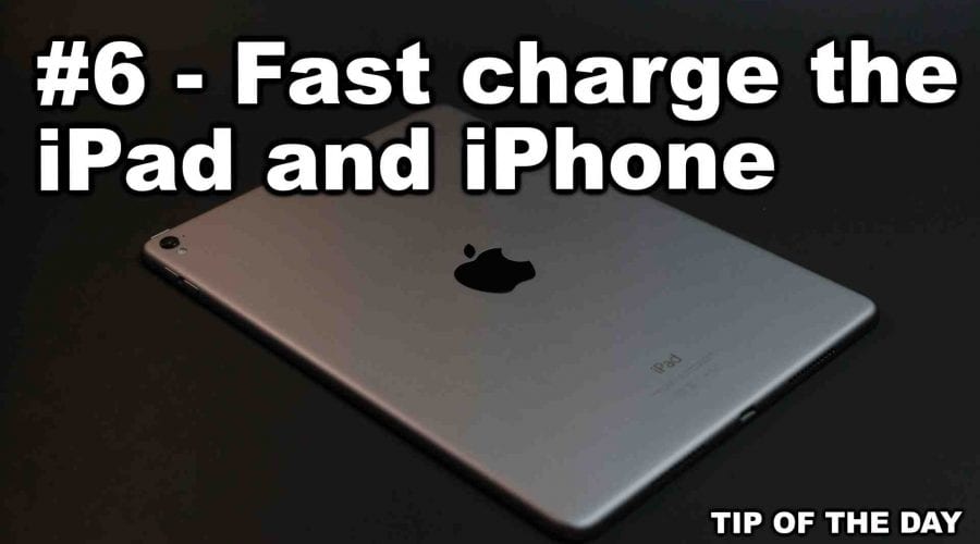 Background by Josh Sorenson from Pexels | Fast charge the iPad and iPhone