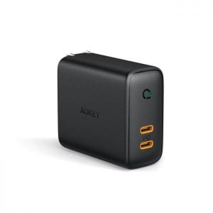 Aukey Focus Duo 36W Dual-Port PD Charger with Dynamic Detect and USB-C